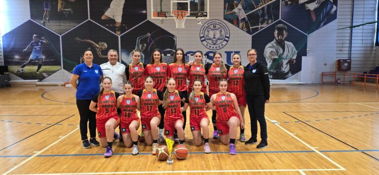 Echipa de baschet feminin senioare a CSJ Prahova la prima aparitie in Campionatul National de Liga 1 Feminin