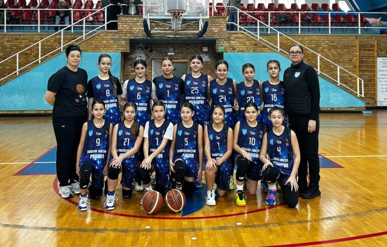 Cele mai mici baschetbaliste de la CS Judeţean Prahova, aproape de calificare