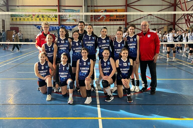 Tinerele voleibaliste de la CS Judeţean Prahova au încheiat un sezon peste aşteptări