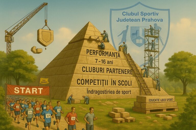 Construim cu grijă viitorul sportului prahovean, împreună.