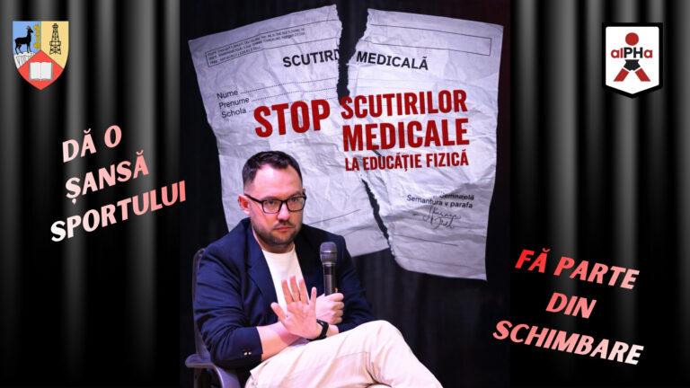 Copiii care aleargă azi nu vor sta mâine la coadă la farmacie