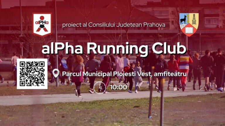 ​Succes răsunător la lansarea alPHa Running Club! Ploieștenii sunt chemați să transforme alergarea într-un obicei săptămânal