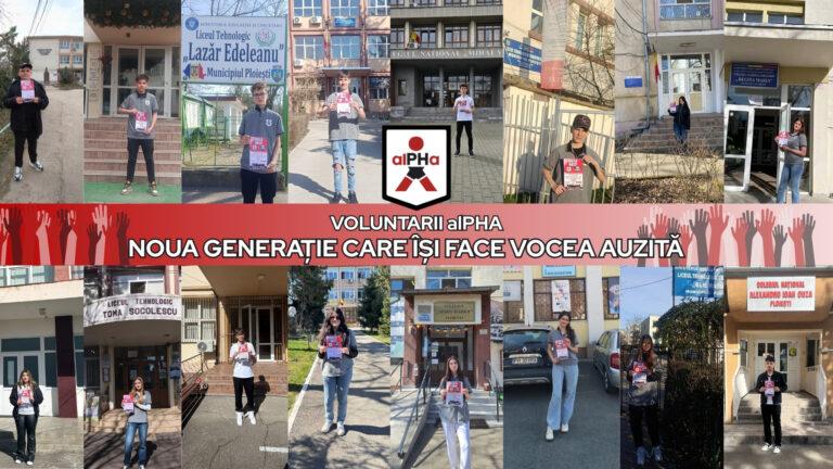 Voluntarii alPHa: noua generație care își face vocea auzită în Sala Olimpia