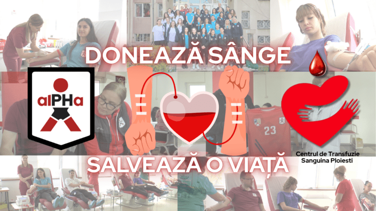 Sportivii alPHa Prahova donează sânge la Ploiești: handbal și baschet uniți pentru comunitate