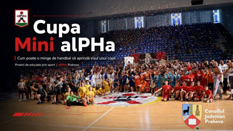 Cupa Mini alPHa: cum poate o minge de handbal să aprindă visul unui copil